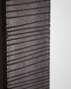 Strei Effect Hand Wrought Steel Mirror Frame