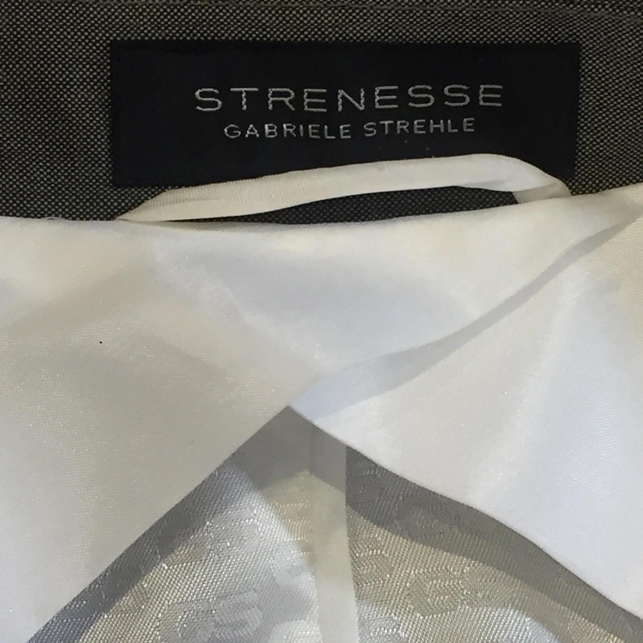 STRENESSE 1997 Grey toffe suit For Sale 5