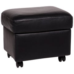 Stressless Arion Leather Stool Black Function