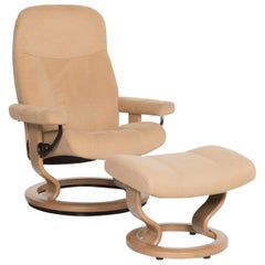 Stressless Consul Beige Incl. Stool and Relax Function