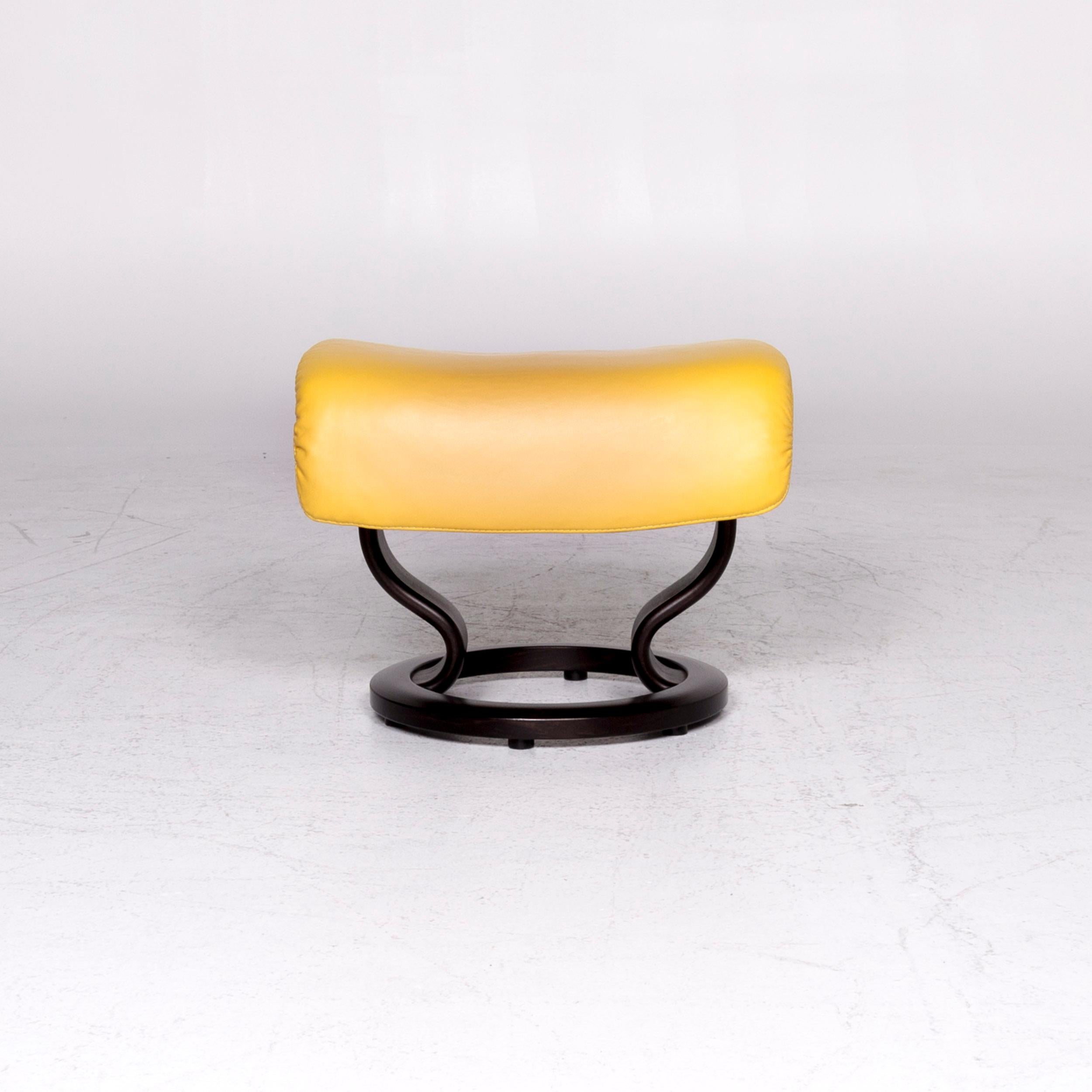 Stressless Dream Designer Ledersessel Gelb Relax Funktionsset 7