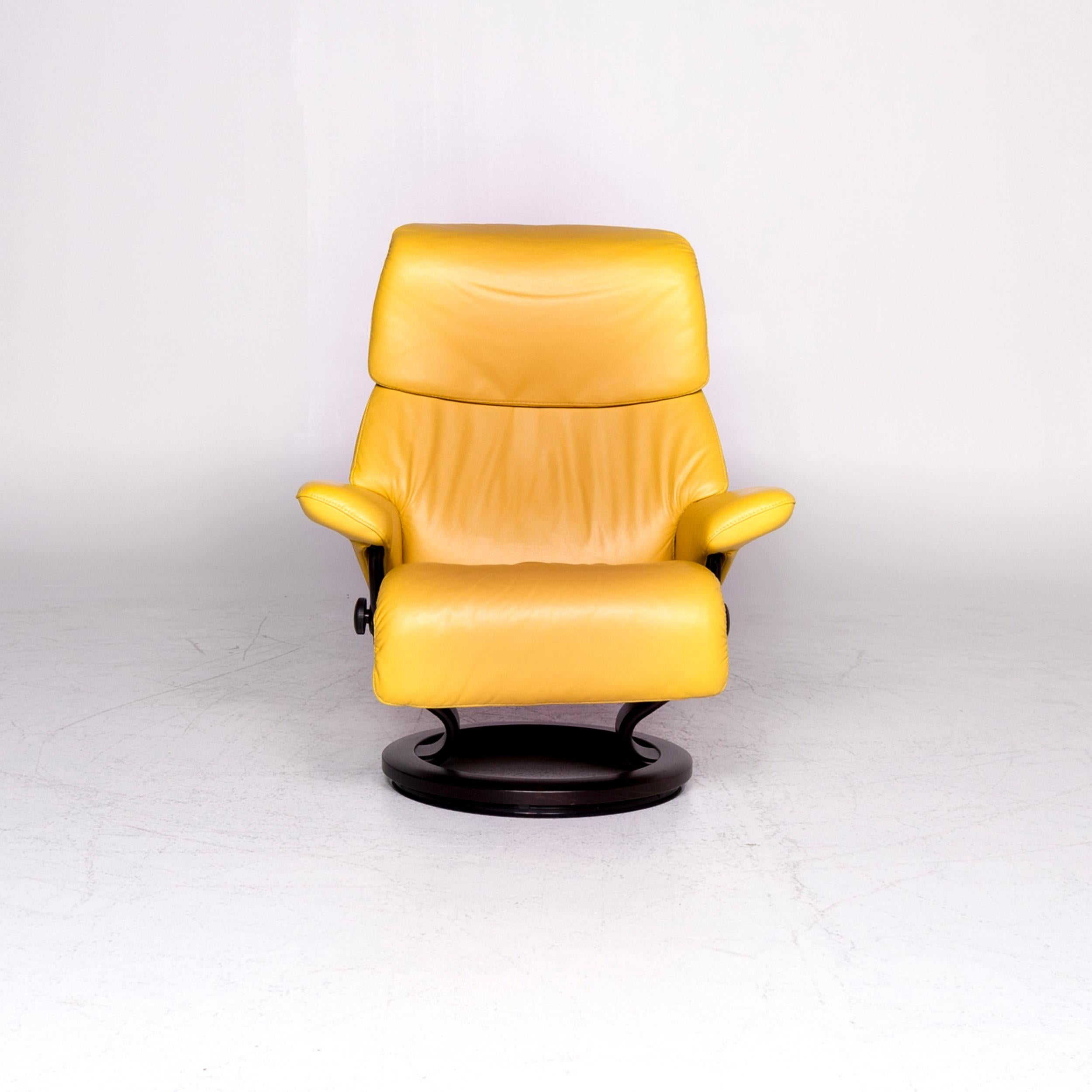 Wir präsentieren Ihnen ein Stressless Dream Designer-Ledersessel gelbes Relax-Funktionsset. 

Produktabmessungen in Zentimetern: 

Tiefe 84
Breite 84
Höhe 102
Sitzhöhe 45
Ruhehöhe 57
Sitztiefe 50
Sitzbreite 55
Rückenhöhe 63 
   