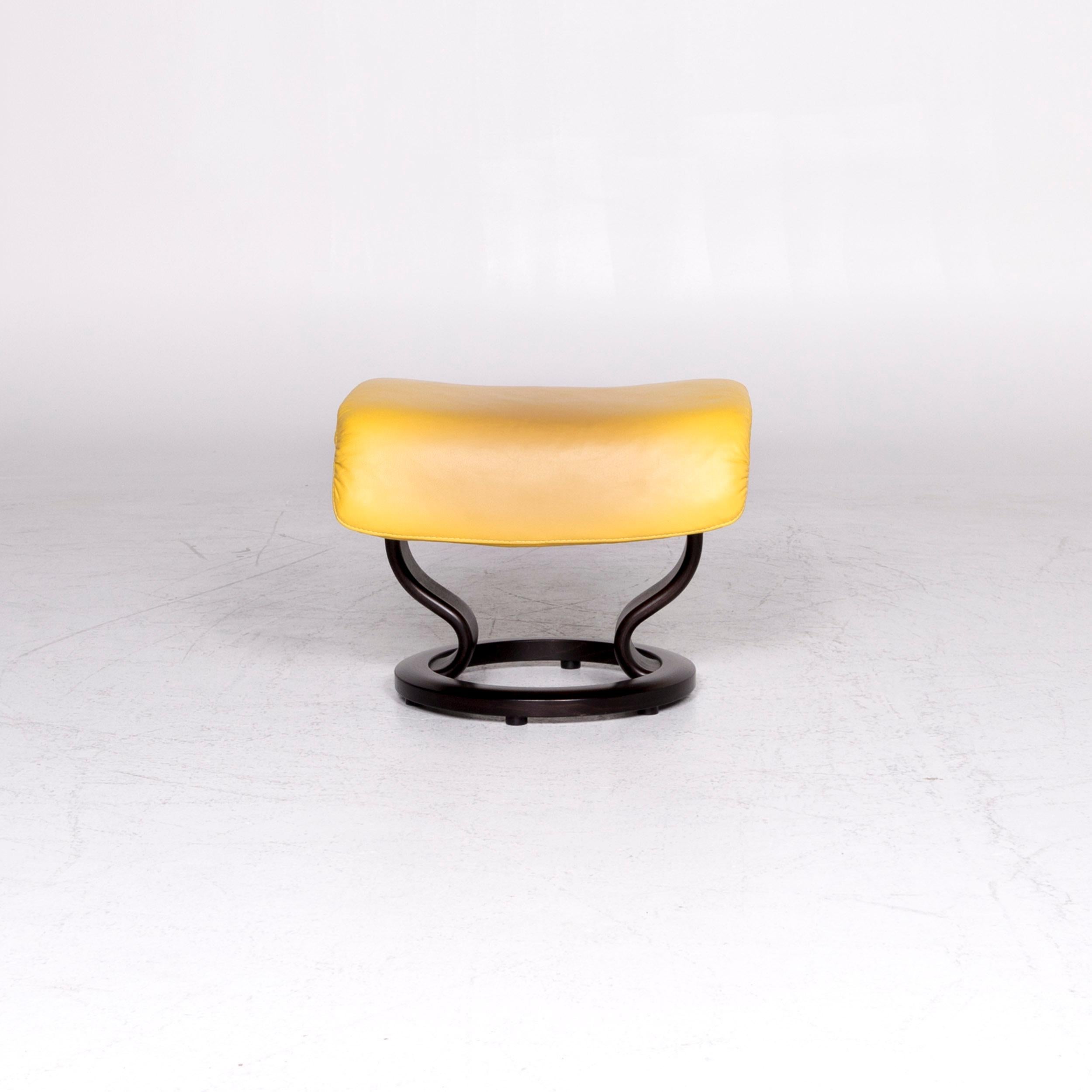 Stressless Dream Designer Ledersessel Gelb Relax Funktionsset 14