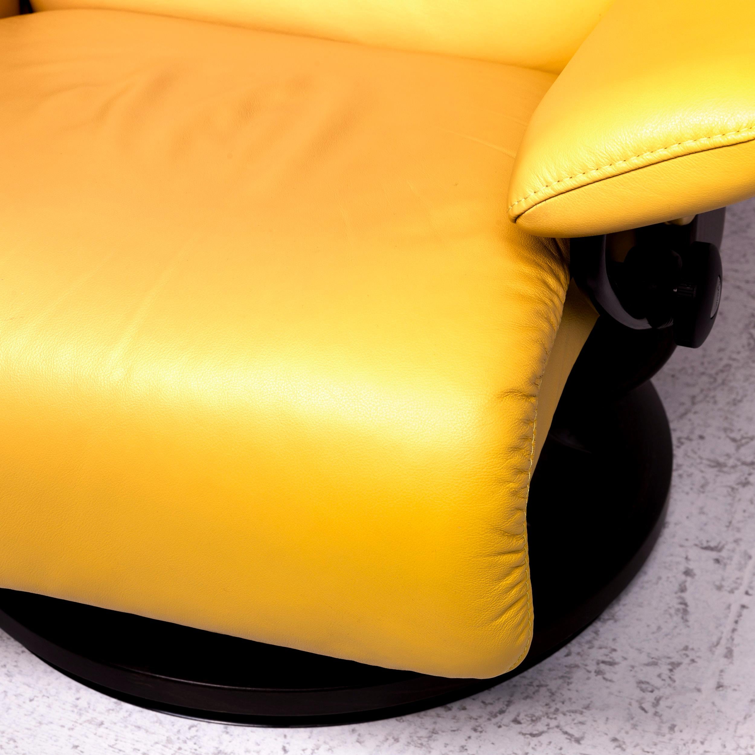 Stressless Dream Designer Ledersessel Gelb Relax Funktionsset 1