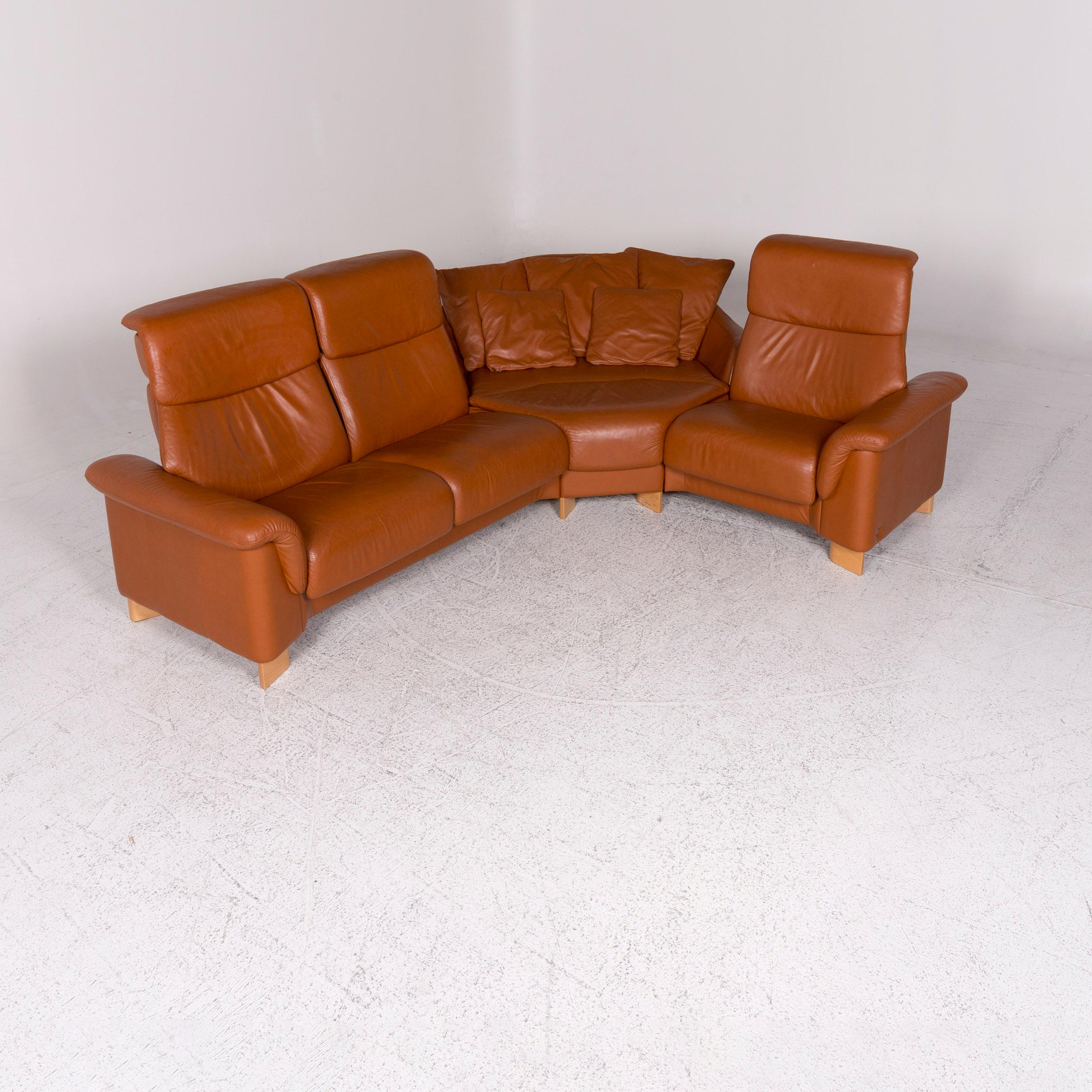 We bring to you a Stressless leather sofa brown corner sofa.
 
Product measurements in centimetres:
 
Depth 88
Width 288
Height 103
Seat-height 46
Rest-height 58
Seat-depth 53
Seat-width 178
Back-height 62.
 