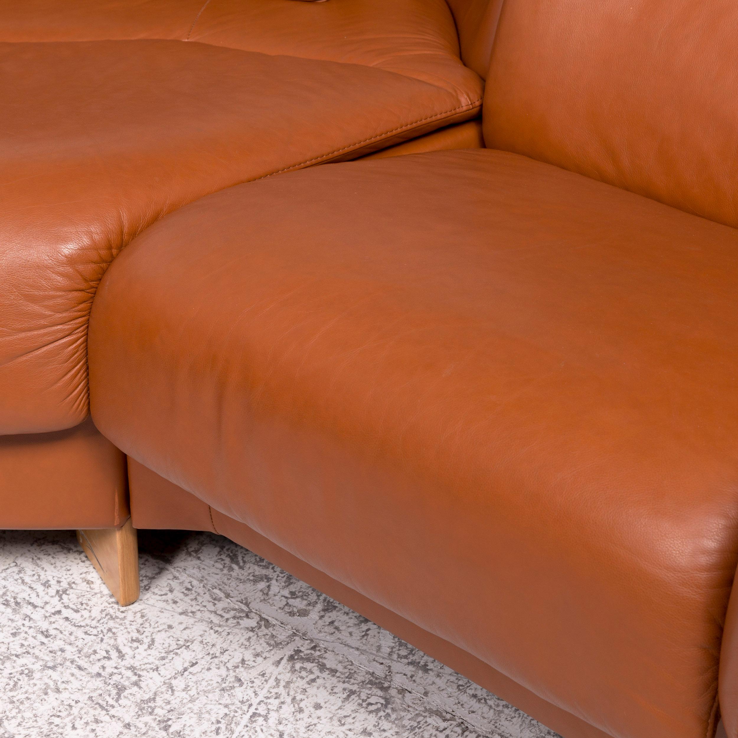 Stressless Leather Sofa Brown Corner Sofa 3