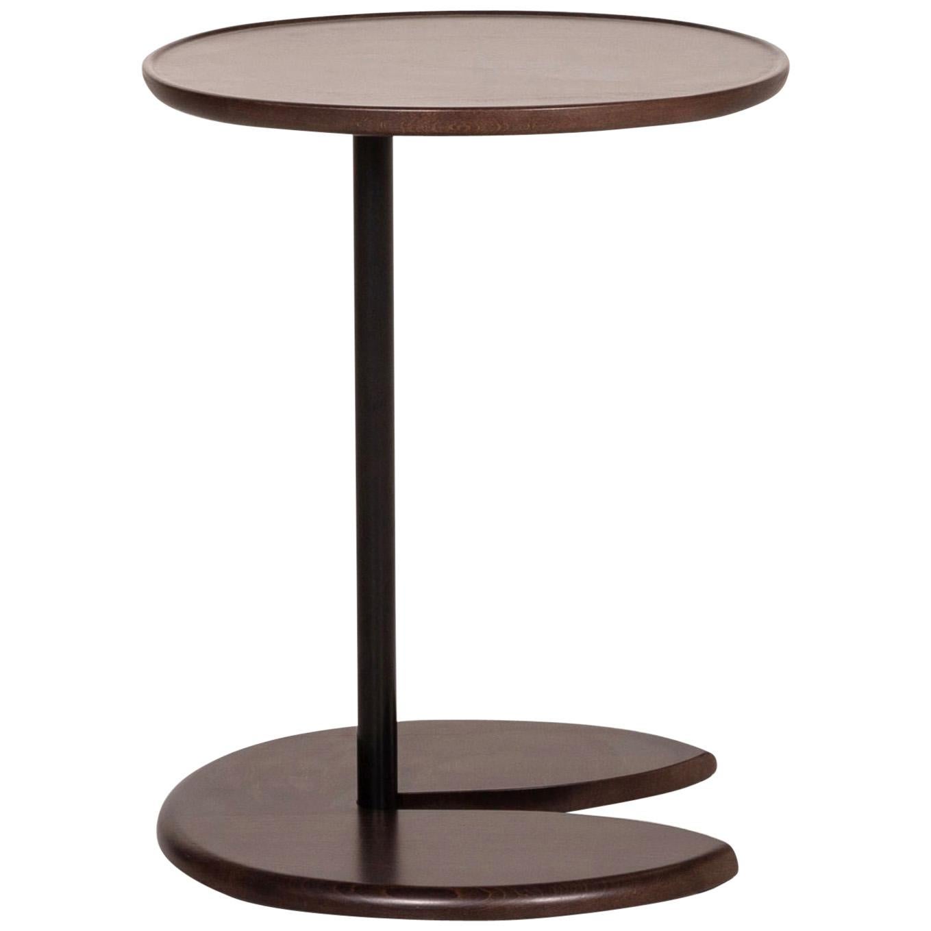 Stressless Wood Side Table Dark Brown Table For Sale