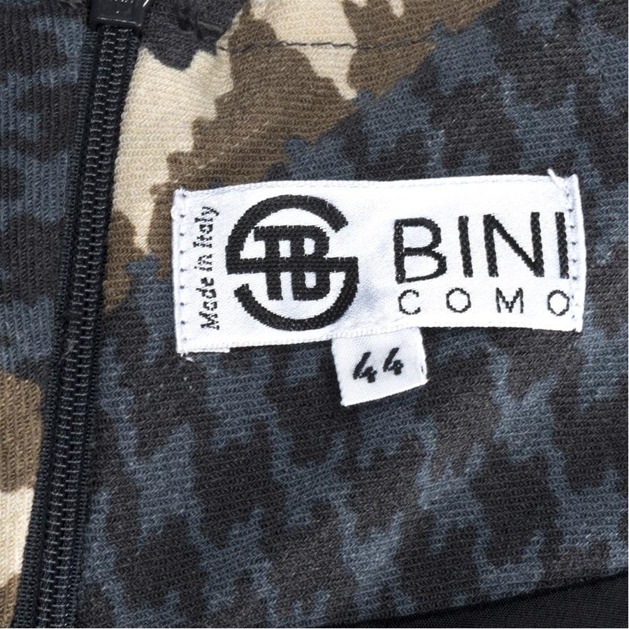 Bini Como Stretch textile dress size 44 In Excellent Condition For Sale In Gazzaniga (BG), IT