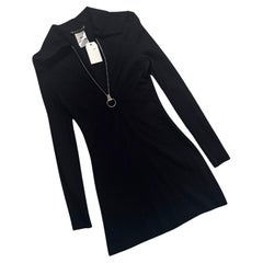 Stretch Zip-Front Mini Dress by Plein Sud - No import duty, we pay for it!