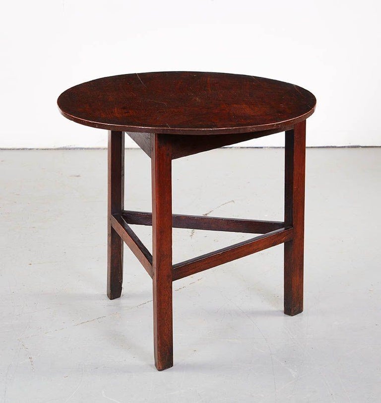 Stretcher Base Cricket Table For Sale at 1stDibs