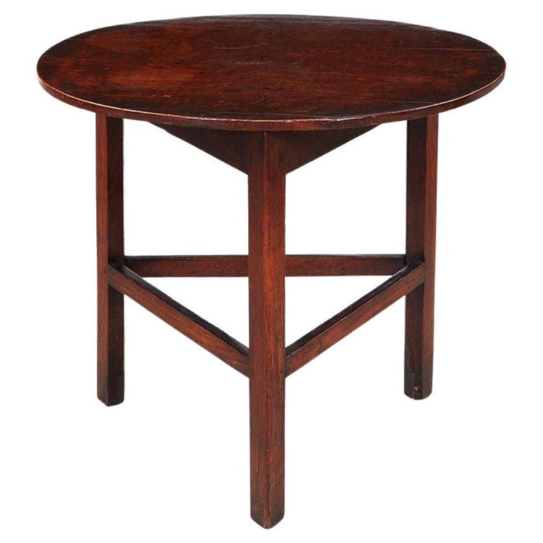 Stretcher Base Cricket Table For Sale at 1stDibs