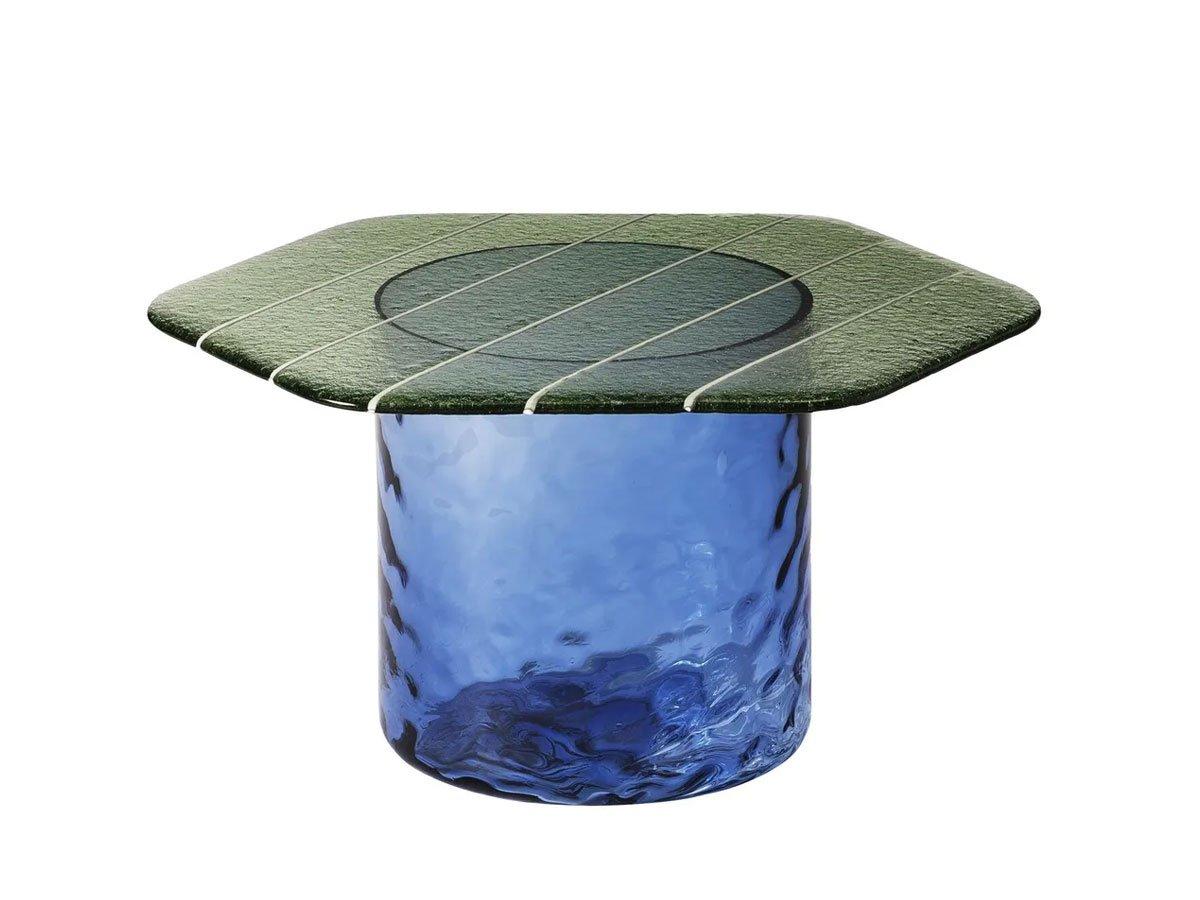 Table basse en verre de Murano Striche par Matteo Zorzenoni en vente 3