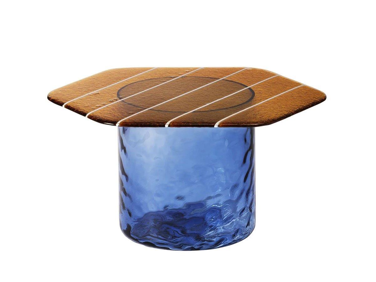 Table basse en verre de Murano Striche par Matteo Zorzenoni en vente 5