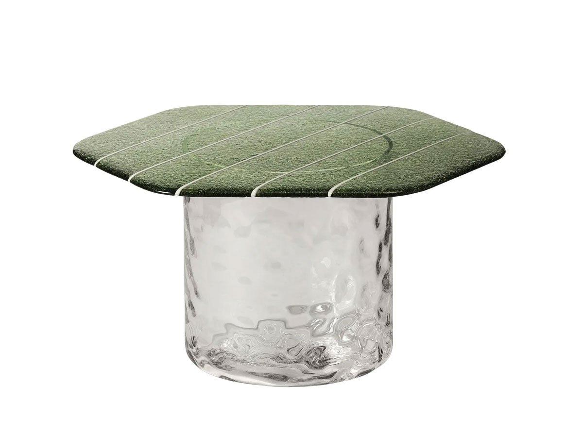 Verre de Murano Table basse en verre de Murano Striche par Matteo Zorzenoni en vente