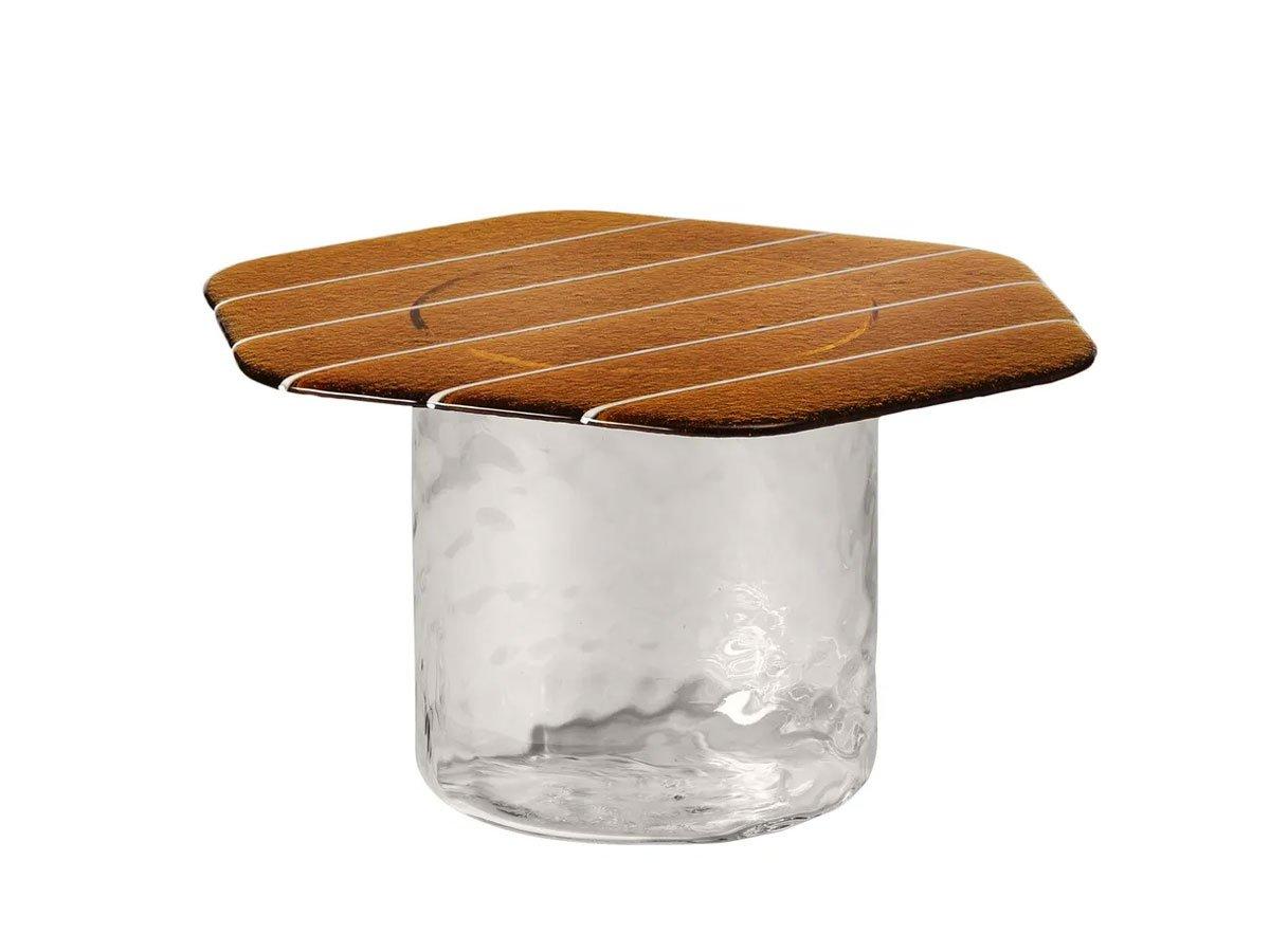 Table basse en verre de Murano Striche par Matteo Zorzenoni en vente 2