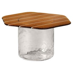 Table basse en verre de Murano Striche par Matteo Zorzenoni