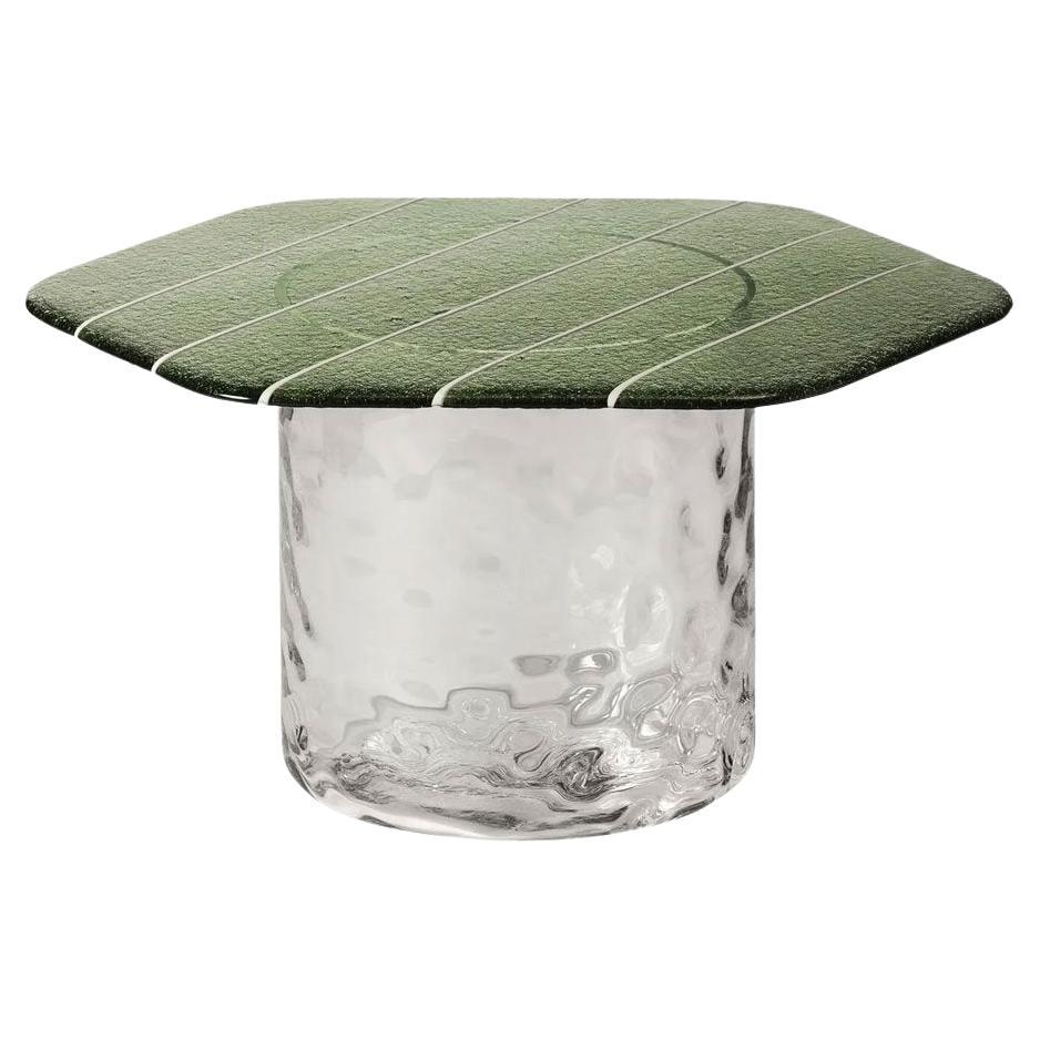 Table basse en verre de Murano Striche par Matteo Zorzenoni en vente