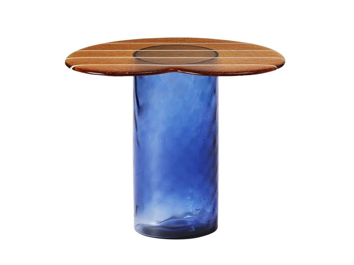 Table basse haute en verre de Murano Striche par Matteo Zorzenoni Neuf - En vente à Brooklyn, NY