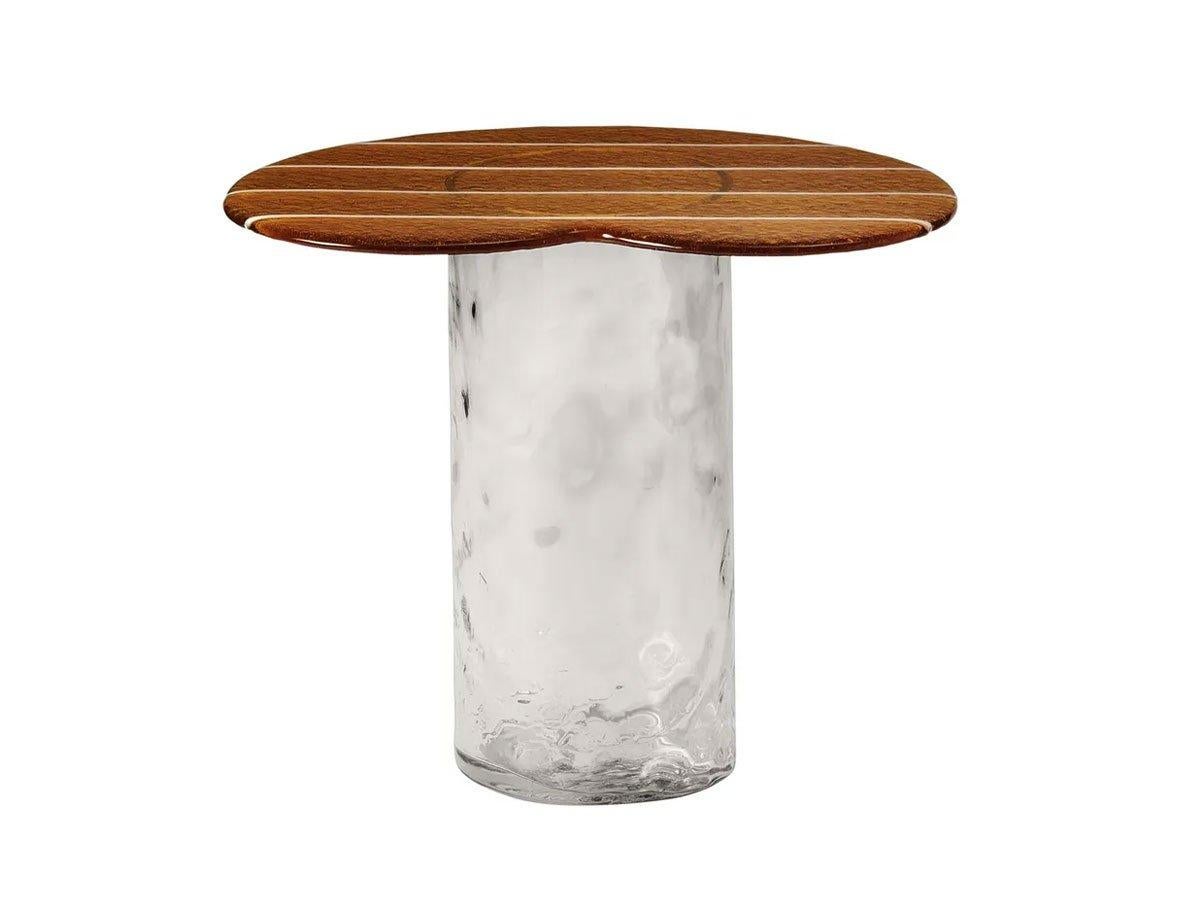 Table basse haute en verre de Murano Striche par Matteo Zorzenoni en vente 2