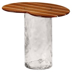 Table basse haute en verre de Murano Striche par Matteo Zorzenoni