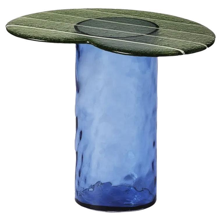 Table basse haute en verre de Murano Striche par Matteo Zorzenoni
