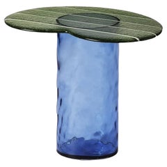 Table basse haute en verre de Murano Striche par Matteo Zorzenoni