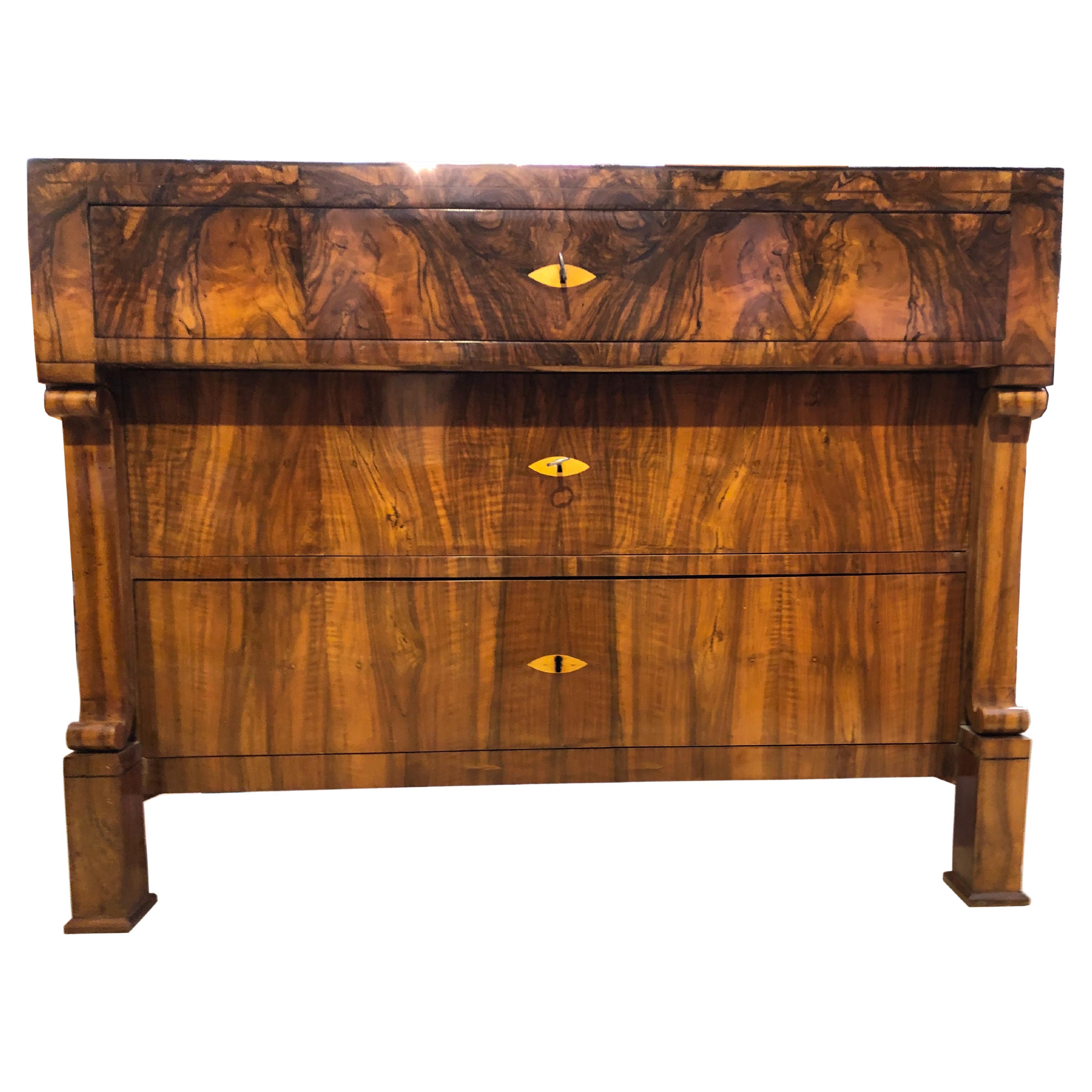 Strict Biedermeier Chest of Drawers Must Be Associated as Protomodern Furniture For Sale