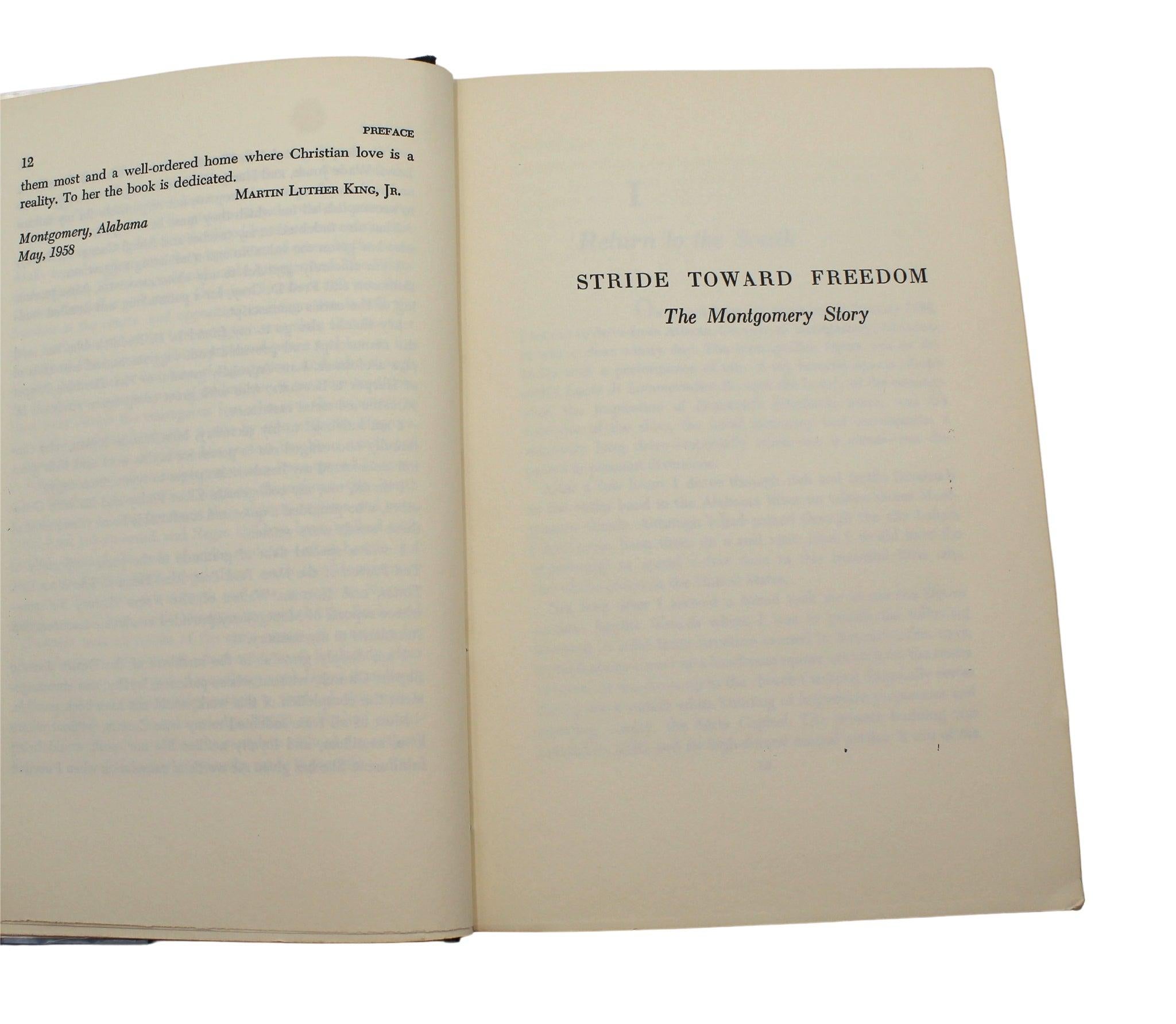 Papier Stride Toward Freedom de Martin Luther King, Jr., première édition, 1958 en vente