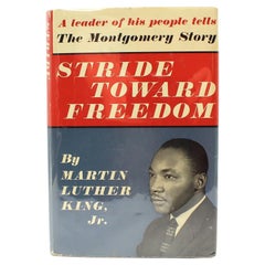 Zancada hacia la libertad por Martin Luther King, Jr. primera edición, 1958