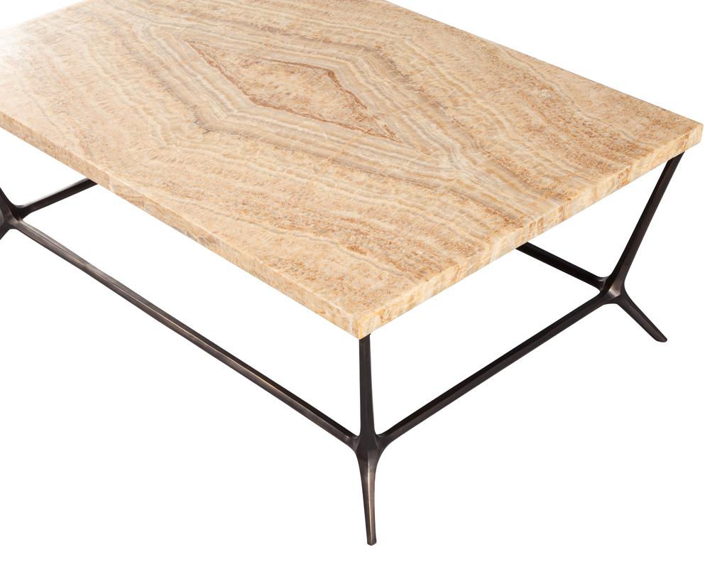 Contemporary Strider Cocktail Table by Ironies For Sale