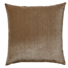Oreiller en velours Strie