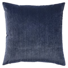 Oreiller en velours Strie