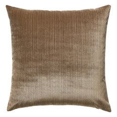 Oreiller en velours Strie