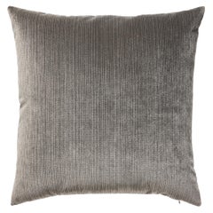 Oreiller en velours Strie