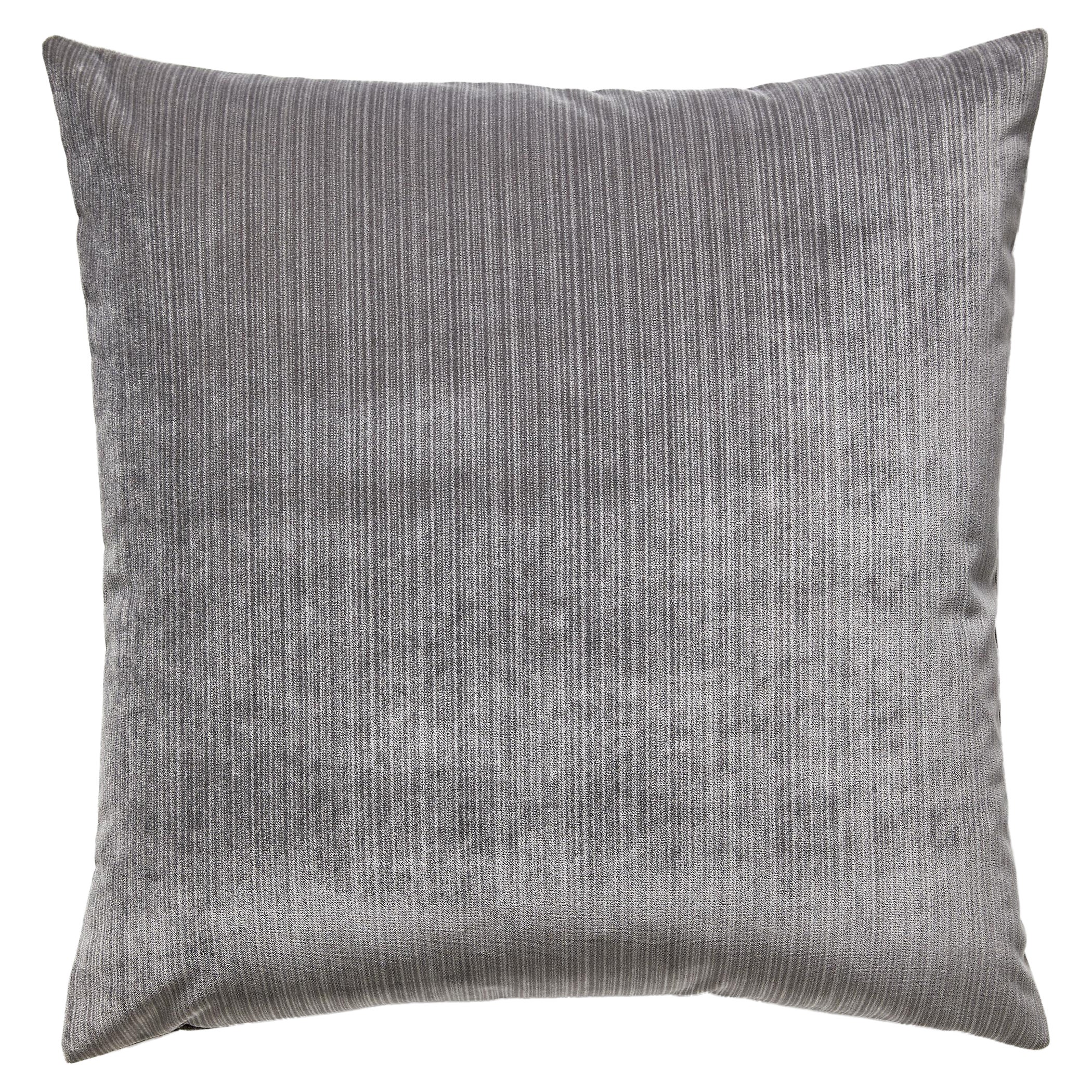 Almohada de terciopelo Strie en venta