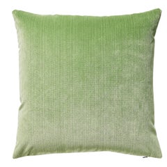Oreiller en velours Strie