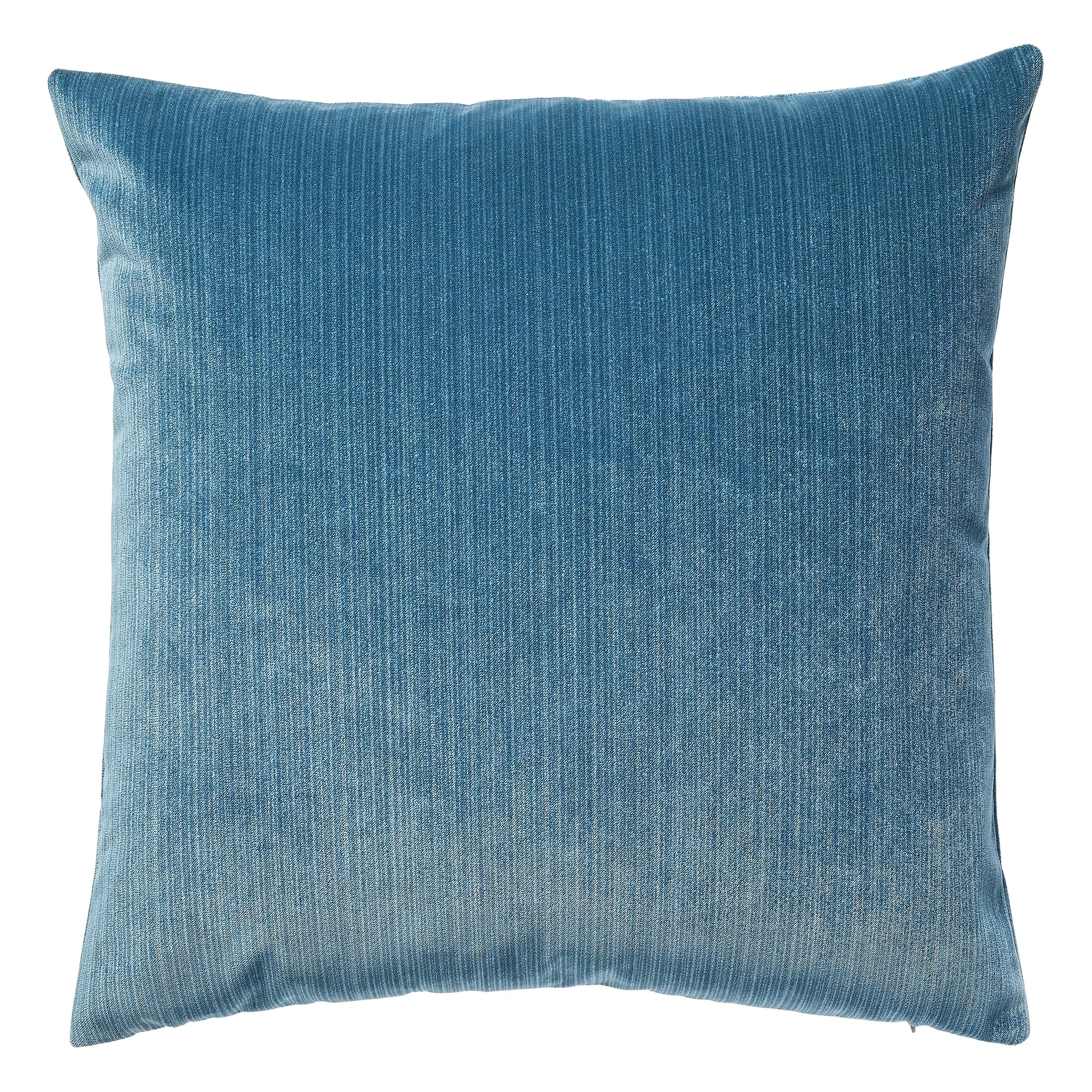 Oreiller en velours Strie