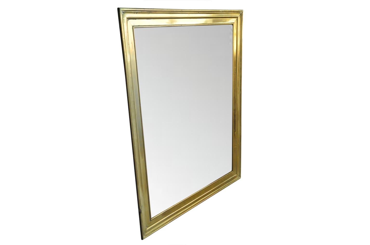 Striking 19th Century French Mirror In Good Condition For Sale In Atlanta, GA
