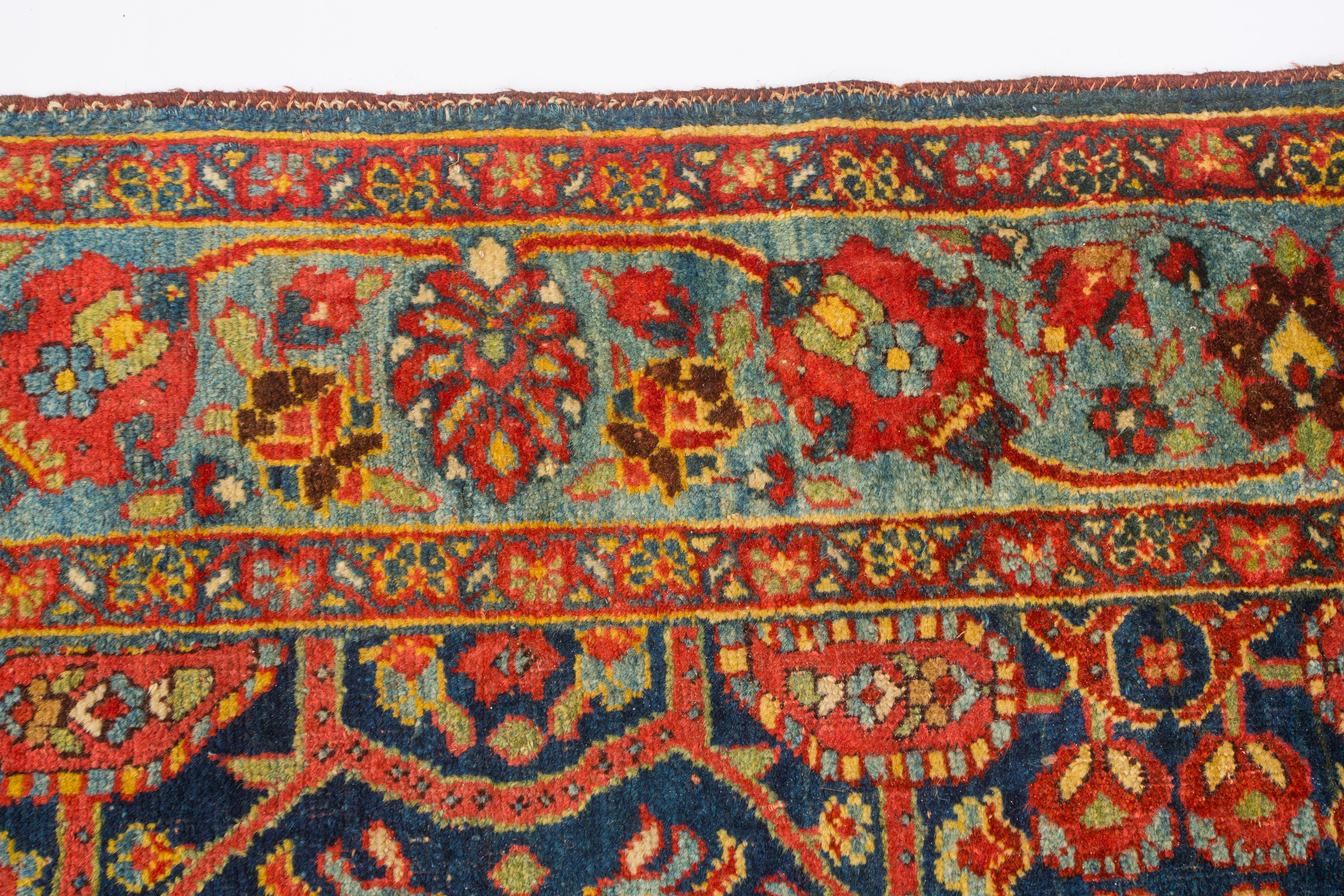 Striking Afshar Bidjar Antique, Collectible Investment Piece at Special Discount For Sale 1