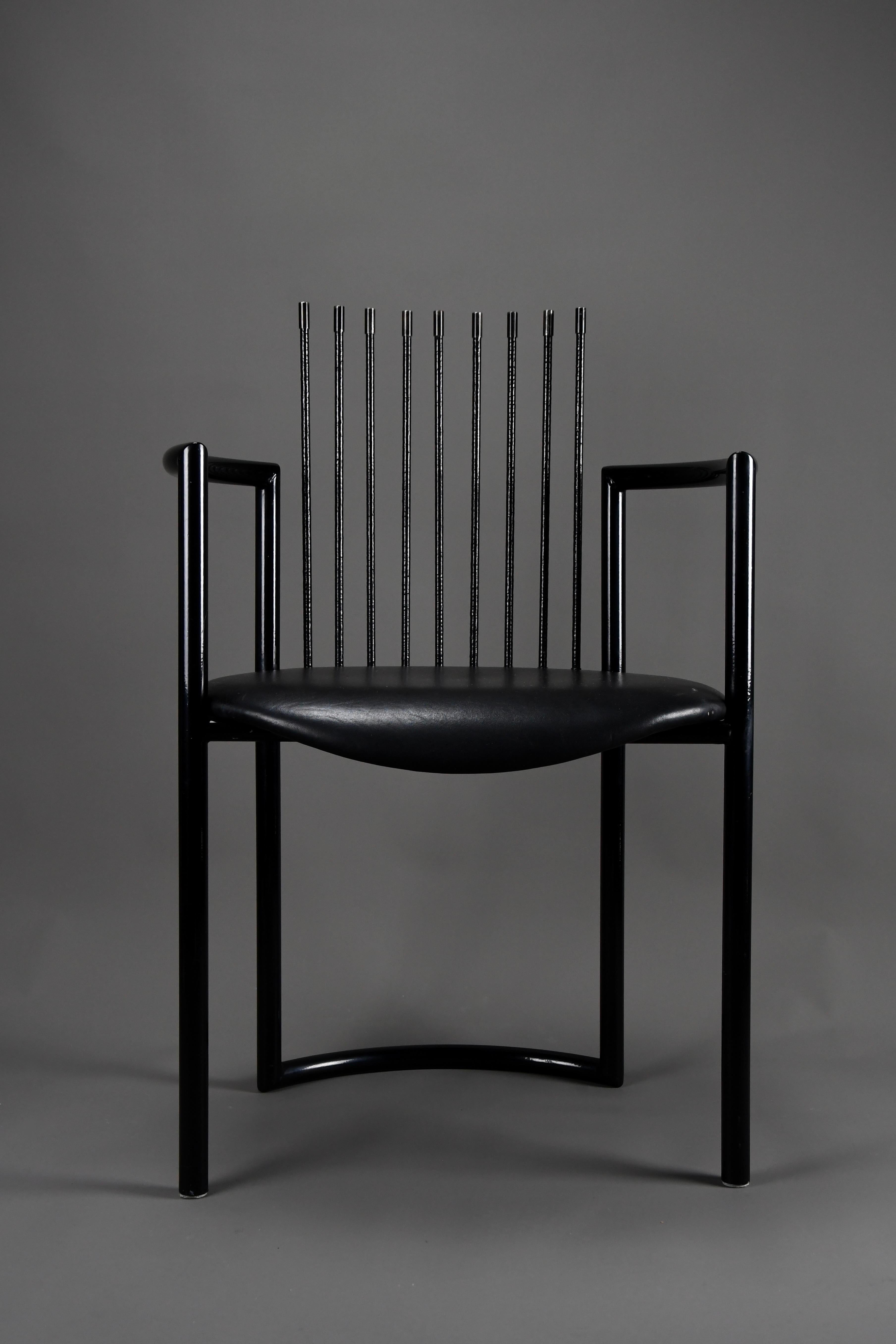 Rare Postmodern Armchair – A Bold Statement Piece

Step into the world of avant-garde design with this rare and striking postmodern armchair. A true conversation piece, this chair seamlessly blends sculptural elegance with functional comfort. Its
