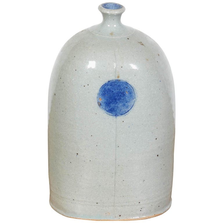 Striking Contemporary Handmade Ceramic Vase at 1stDibs