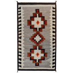 Auffälliger Navajo-Teppich aus dem frühen 20