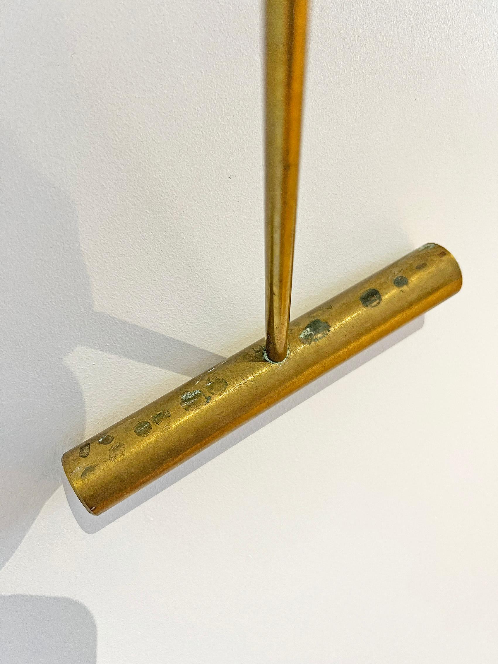 Striking Italian Floor Lamp In Mid-Century Style of Stilnovo For Sale 3