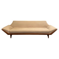 Striking Large Adrian Pearsall Sofas 2 Available American Mid Century