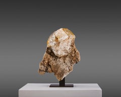 SClear Yellow Brown Herkimer Diamond Decorative object Sculpture Table top