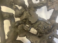 Striking Large Organic Root Decorative Bowl