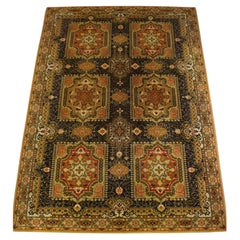 Tappeto/tapestry di grandi dimensioni con tonalità prevalentemente gialle 305x200cm
