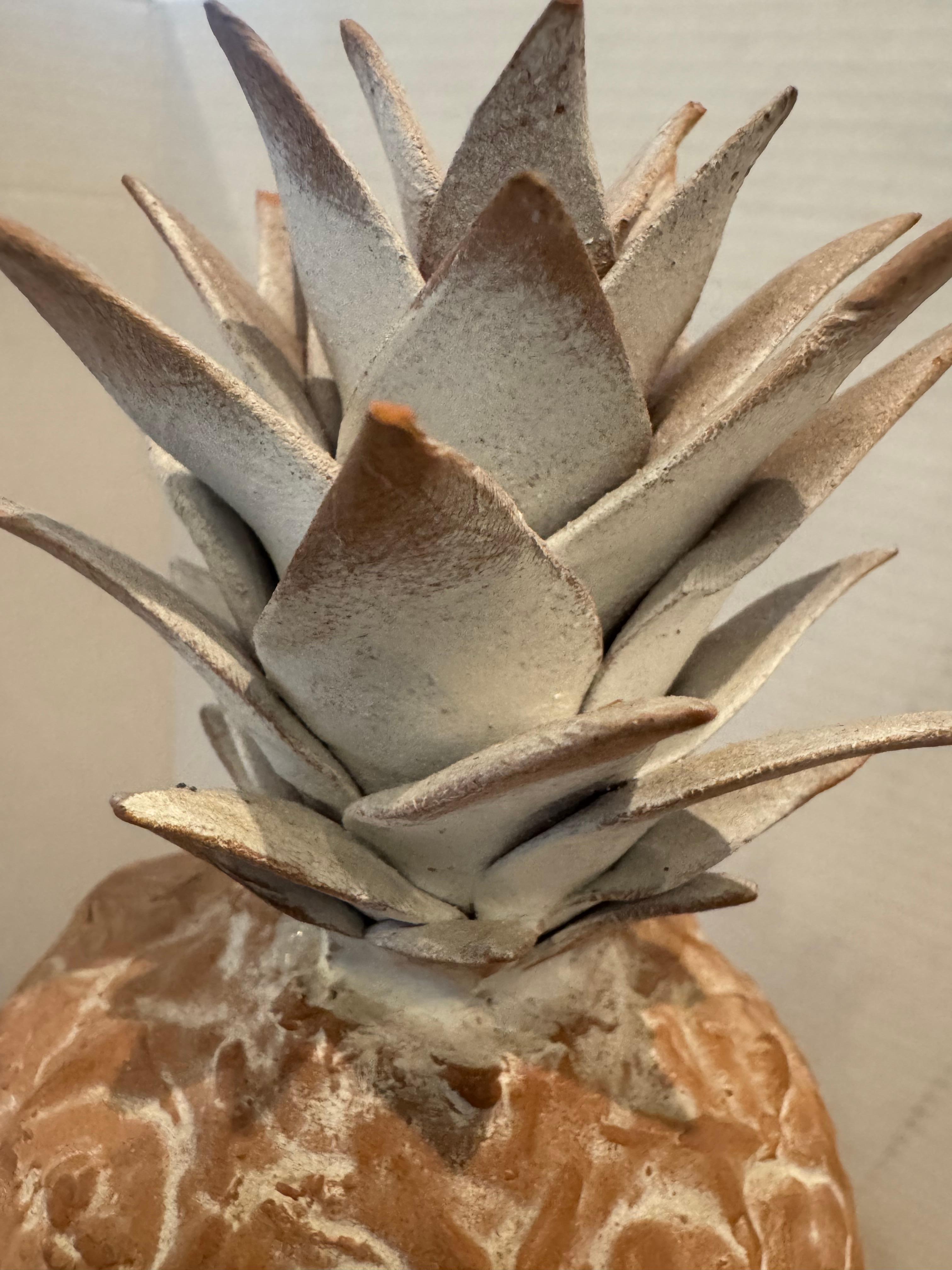 Striking Large Terracotta Pottery Topiary Sculpture In Good Condition For Sale In Hopewell, NJ