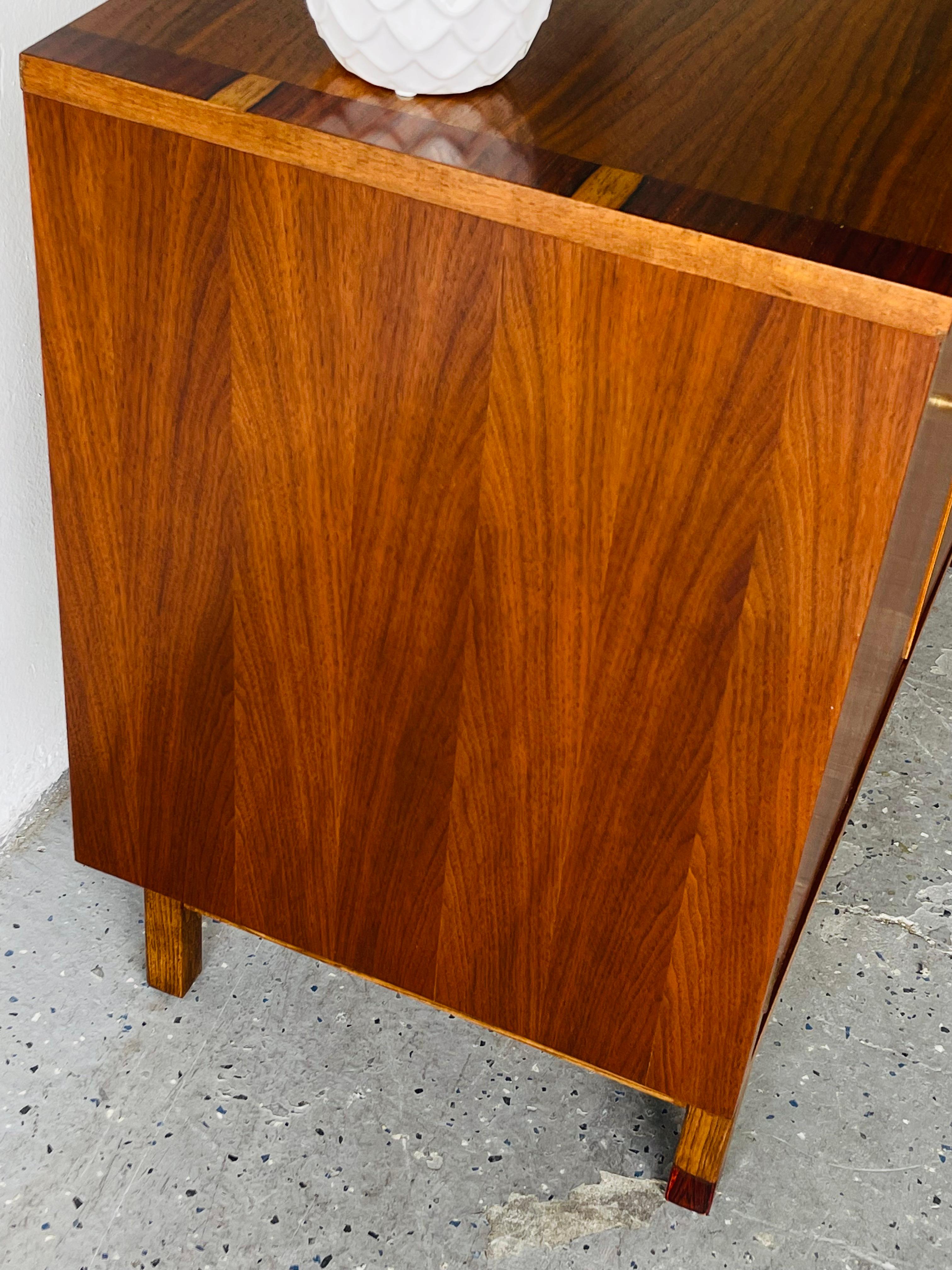 Striking Mid-Century Modern Credenza from Stanley's Linear Precision Group 5