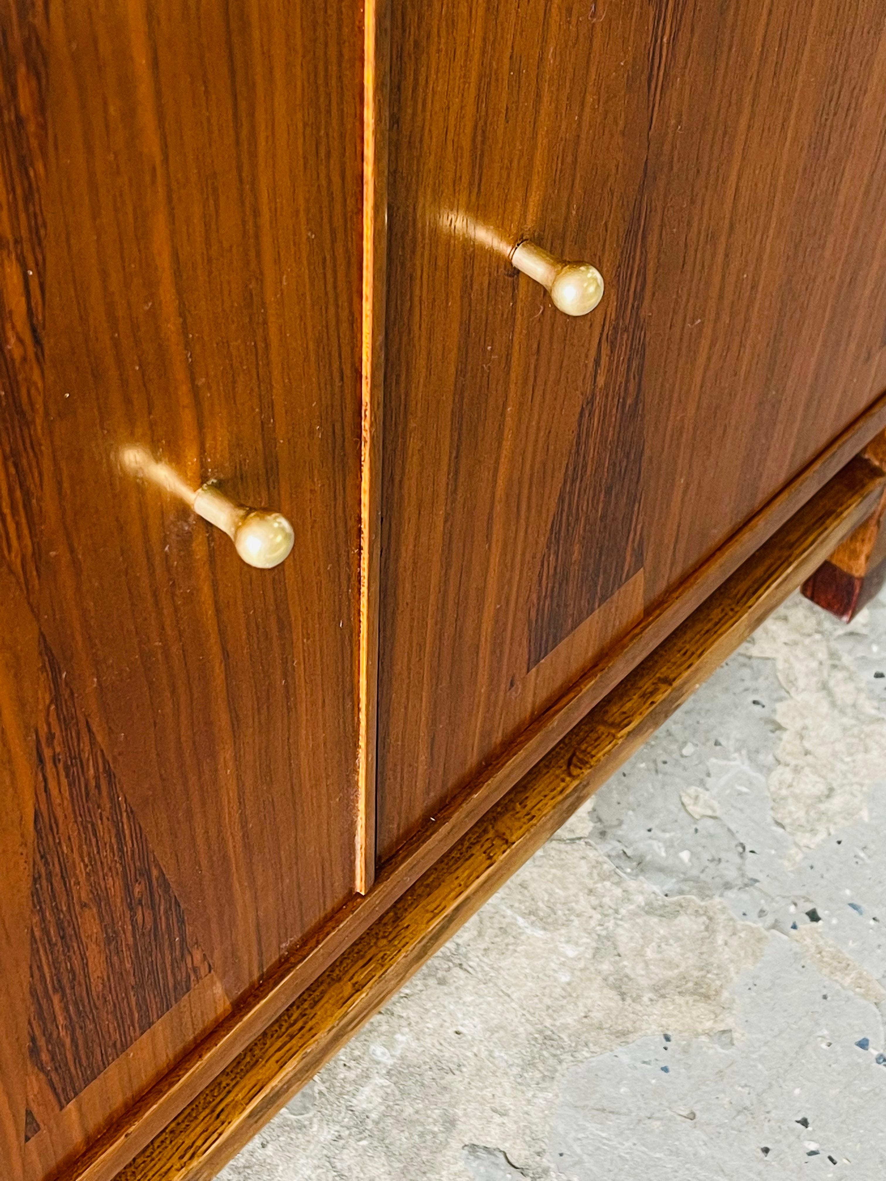 Striking Mid-Century Modern Credenza from Stanley's Linear Precision Group 1